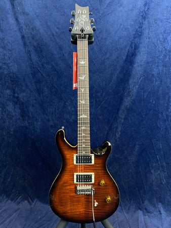 PRS Limited Edition SE CE24 Flame Maple Top in Black Gold Burst Ex-Demo