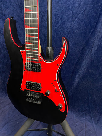 Ibanez GRG131DX Electric Guitar in Satin Black Pre-owned