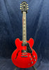 Epiphone ES-335 Semi Hollow Figured Top in Sixties Cherry with Gig Bag
