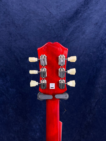 Epiphone ES-335 Semi Hollow Figured Top in Sixties Cherry with Gig Bag
