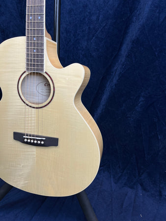 Cort SFX FM Electro Acoustic Guitar Flamed Maple in Natural Gloss
