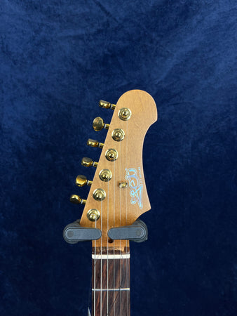 Jet JS-380 Limited Edition Copper Pickguard Hot-Rail in Olympic White Pre-owned