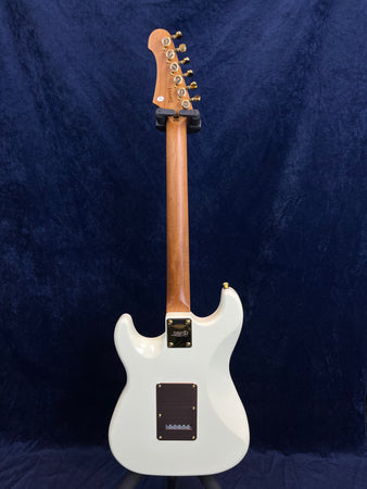 Jet JS-380 Limited Edition Copper Pickguard Hot-Rail in Olympic White Pre-owned