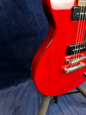 Hofner Colorama DC Junior P90s in Faded Cherry Pre-owned