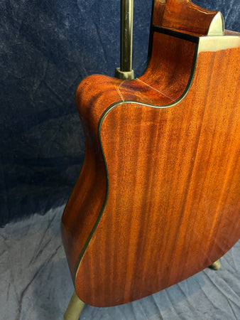 Fender CD-140SCE Solid Top in All Mahogany with Hard Case Pre-owned