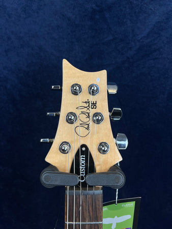 PRS Ltd Edition SE Custom 24 Burled Ash in Natural with Gig Bag