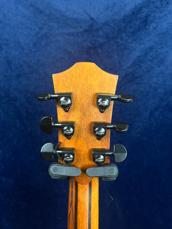 Bromo Tahoma Series BAT8ME Mini Jumbo Guitar in Black