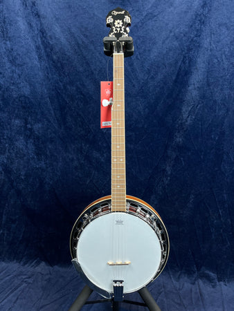 Ozark 2112G 5 String Banjo with Padded Cover