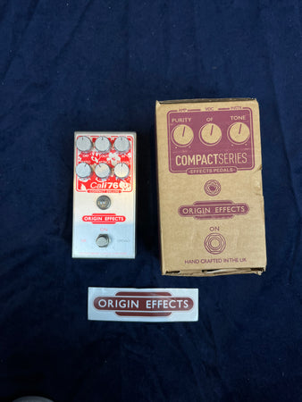 Origin Effects Cali76 Compressor Deluxe Paradiso Pre-owned with box