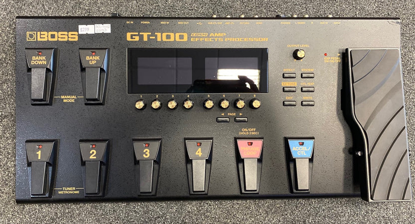 Boss GT100 Multi Effects Processor Pre-owned