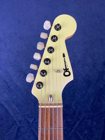 Charvel Jake E Lee USA Signature Model in Pearl White Pre-owned with case