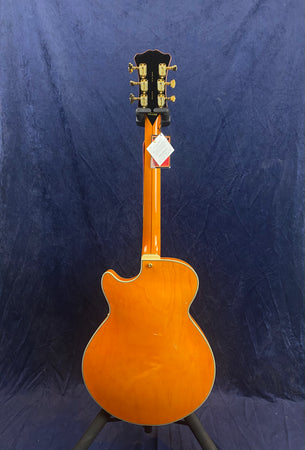 D'Angelico Excel SS XT Single Cut Semi-hollow Vintage Natural Quilt