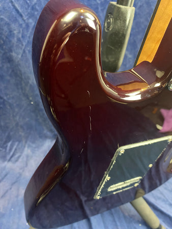 Gordon Smith Classic S HSS Gold Anodised PG in Dark Tobacco Burst