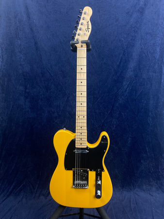 Squier Sonic Telecaster Maple Neck in Butterscotch Blonde Pre-owned