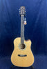 Cort Pure DCF All Solid Electro Acoustic in Natural Satin with Gig Bag