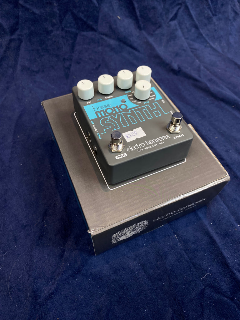 ベース electro-harmonics bass mono SYNTH Electro Harmonix Bass Mono Synth Pedal