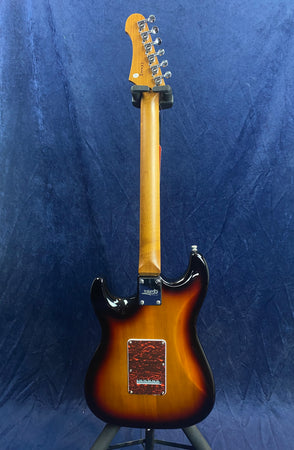 Jet Guitars JS-300 S-Type Electric Guitar in Sunburst