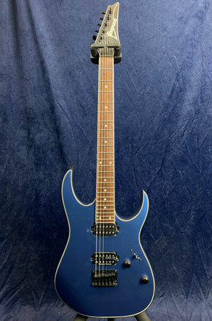 Ibanez RG421 in Prussian Blue Metallic Electric Guitar Pre-owned