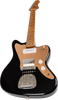 Jet Guitars JJ-350 Offset Electric Guitar H-P90 in Black