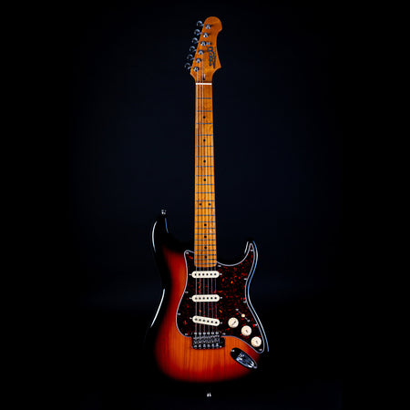 Jet Guitars JS-300 S-Type Electric Guitar in Sunburst