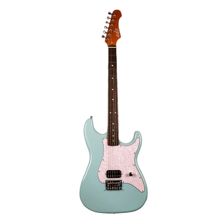 Jet Guitars JS-400 S-Type Single HB Hardtail in Blue