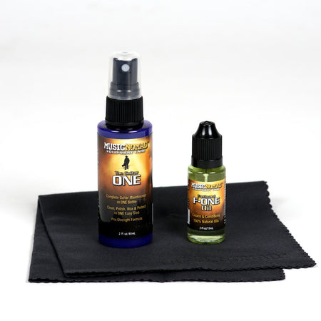 MusicNomad Premium 3 Piece Guitar Care Kit