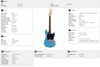 Squier Sonic Mustang Laurel FB in California Blue