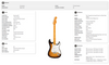 Fender 70th Anniversary American Vintage II 1954 Stratocaster MN 2 Tone Sunburst