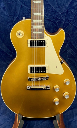 Gibson Les Paul 70s Deluxe Mini Humbuckers Gold Top Ex-Display