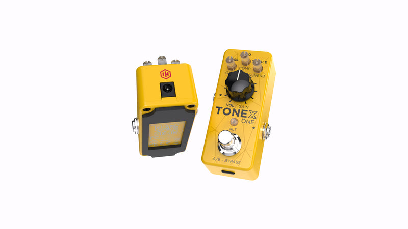 IK Multimedia Tonex One Amp Modelling Pedal Brown Sound Yellow Edition