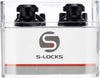 Schaller Strap Locks Black Chrome