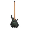 Cort Space 4 Headless 4 String Bass in Star Dust Green in Bag