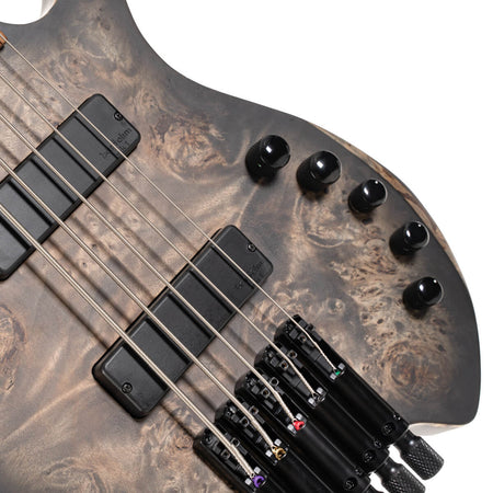 Cort Space 5 Headless 5 String Bass in Star Dust Black