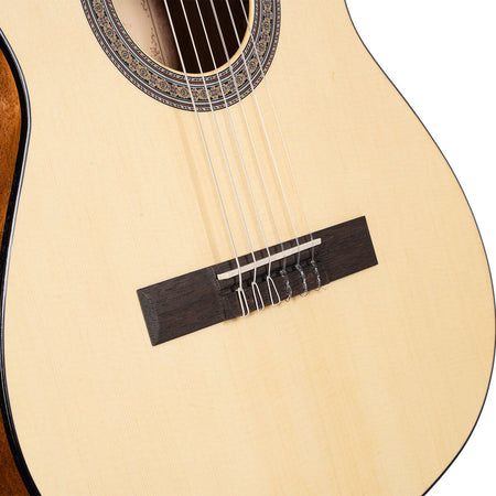 Cort AC70 3/4 Classical Guitar in Open Pore Natural with Bag