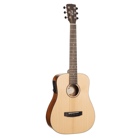 Cort Earth GO HyVibe Smart Guitar Solid Top in Open Pore Natural
