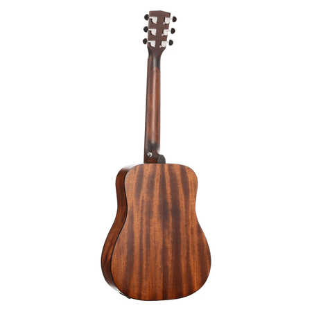 Cort Earth GO HyVibe Smart Guitar Solid Top in Open Pore Brown Burst