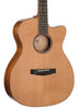 Cort Flow OC All Solid Red Cedar/Mahogany L.R Baggs Anthem in Natural Satin with Case