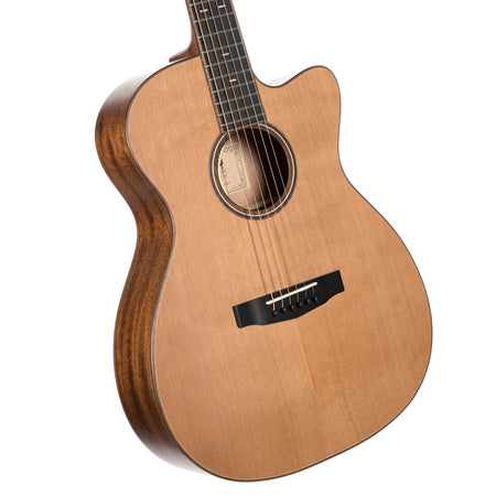 Cort Flow OC All Solid Red Cedar/Mahogany L.R Baggs Anthem in Natural Satin with Case
