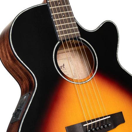 Cort SFX-E-3TSS Electro Acoustic in Satin Sunburst
