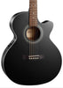 Cort SFX ME Electro Acoustic Cutaway in Black Satin