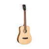 Cort AD Mini Short Scale Dreadnought Acoustic Guitar in Natural Open Pore