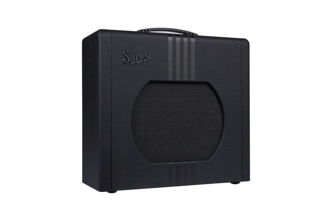 Supro Delta King 12 Combo Black and Black