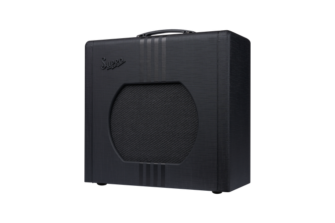 Supro Delta King 12 Combo Black and Black