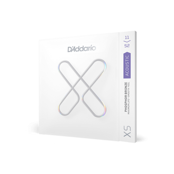 DAddario XSAPB1152 Phosphor Bronze Acoustic Guitar Strings Custom Light 11-52