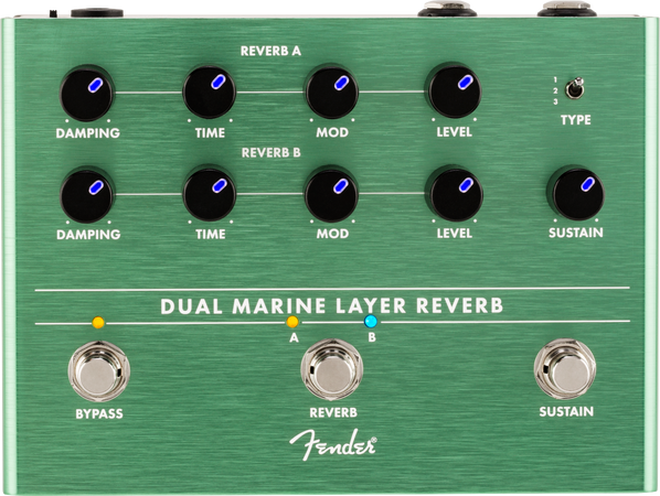 Fender Dual Marine Layer Reverb Pedal