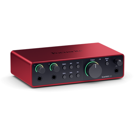 Focusrite Scarlett 2i2 4th Gen Audio Interface