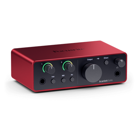 Focusrite Scarlett Solo 4th Gen Audio Interface