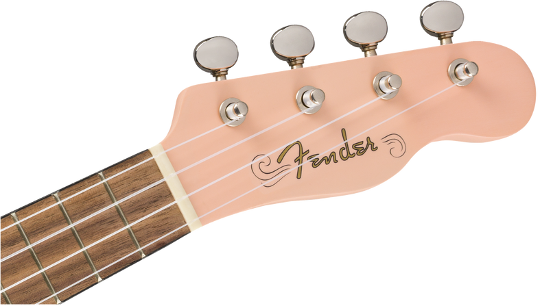 Fender Venice Soprano Ukulele in Shell Pink