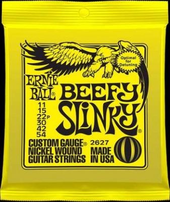 Ernie Ball 2627 Beefy Slinky Strings 11-54 - The Guitar Store - The Home Of Tone