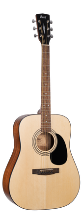 Cort AD810 Dreadnought Acoustic Guitar in Natural Open Pore